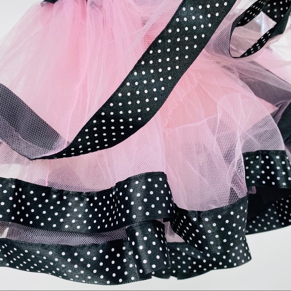 Girls Polka Dot Bow Tutu - Picture 6 of 8